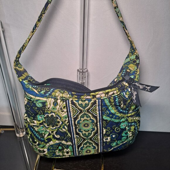 vera bradley sophie rhythm & blues purse and Purple Paisley travel mug - Picture 2 of 8